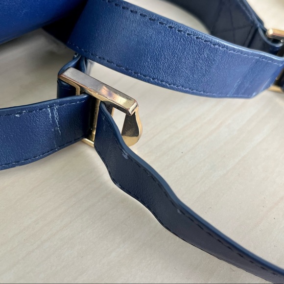 WANT Les Essentiels Piper Backpack - Blue Stripe Cord - Picture 6 of 7